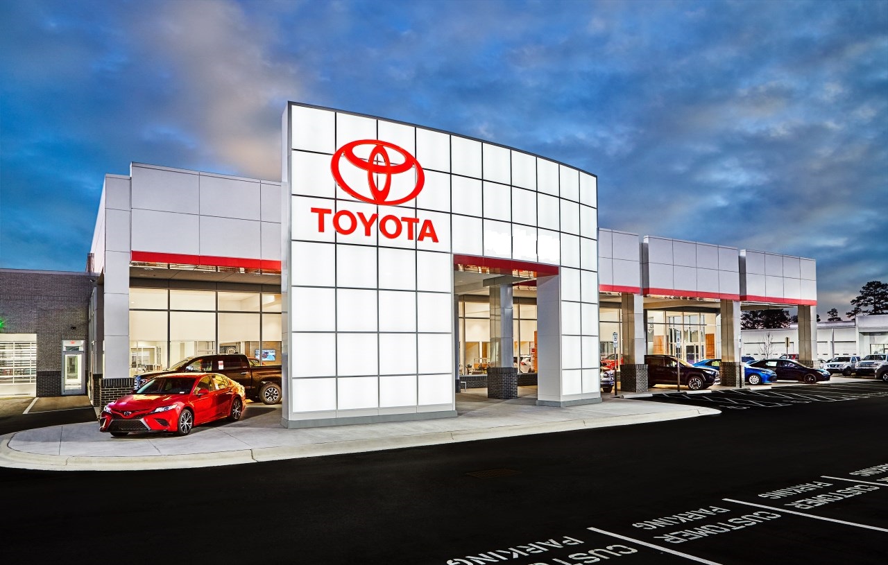 Toyota Dealership Render