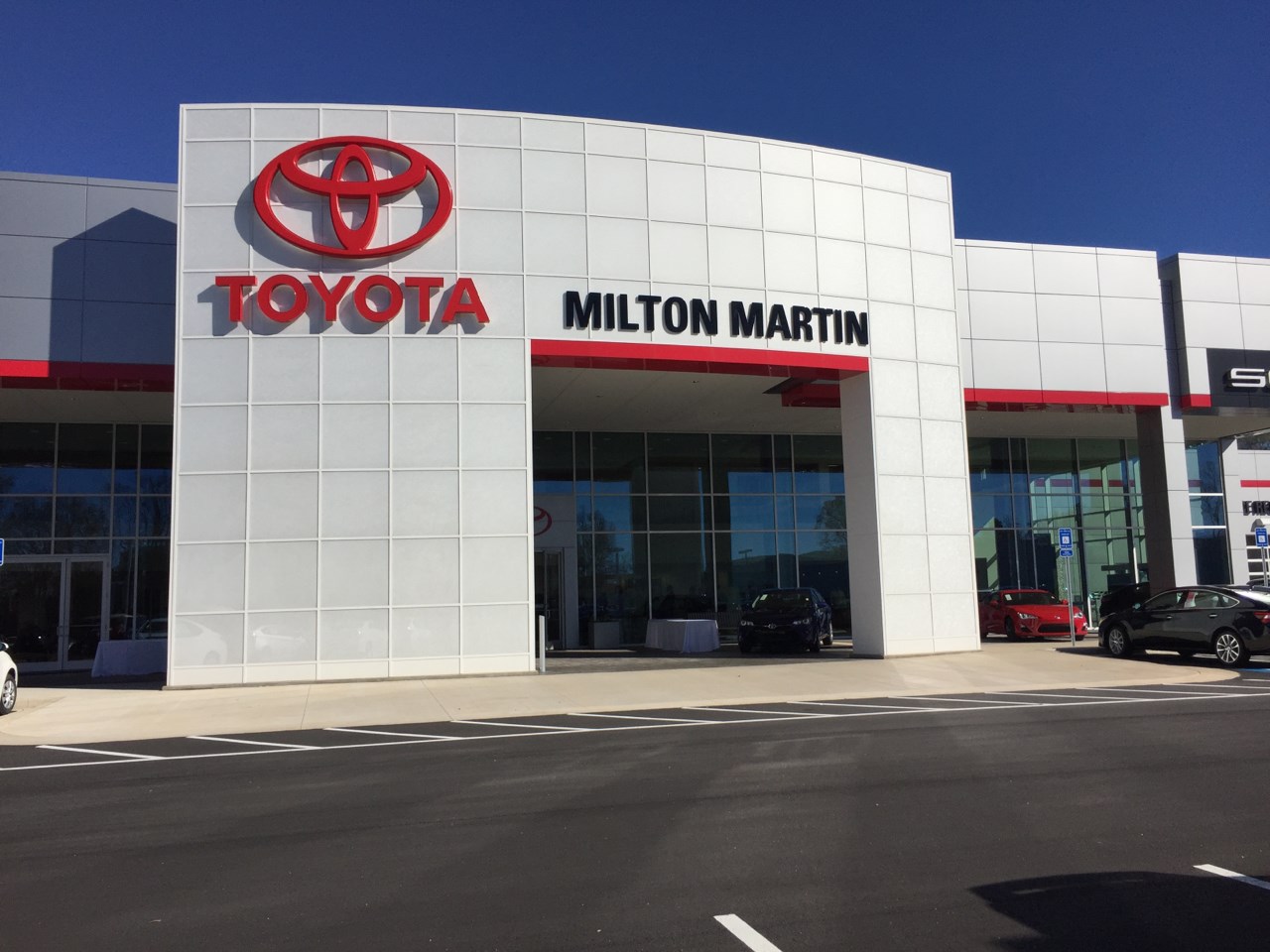 Milton Martin Toyota Exterior
