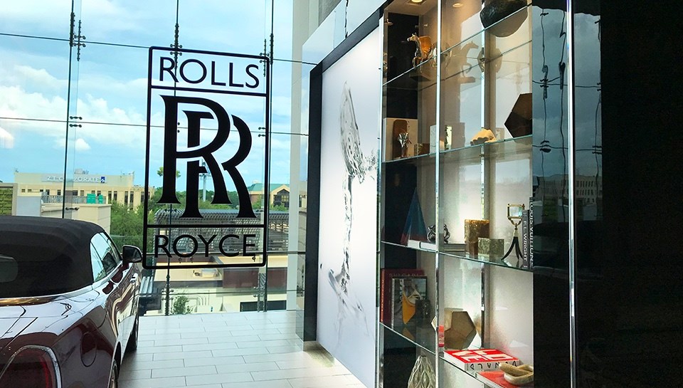 Rolls-Royce Motor Cars Houston Logo