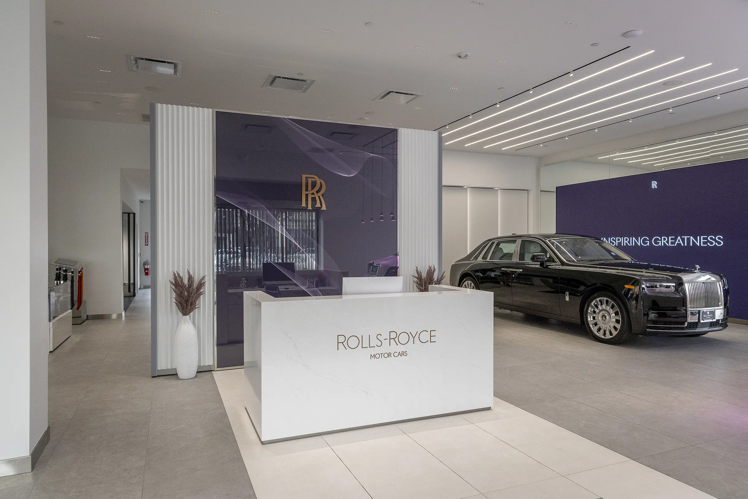 Rolls-Royce Paramus Lobby