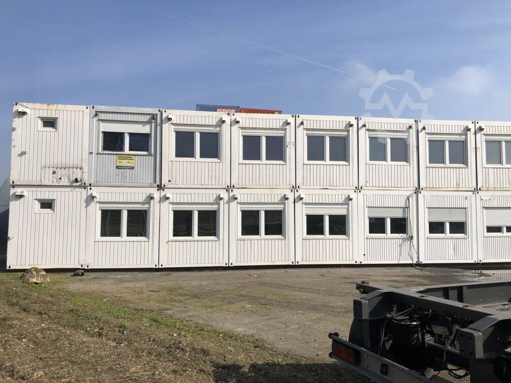 An example of a container based modular office structure in Germany