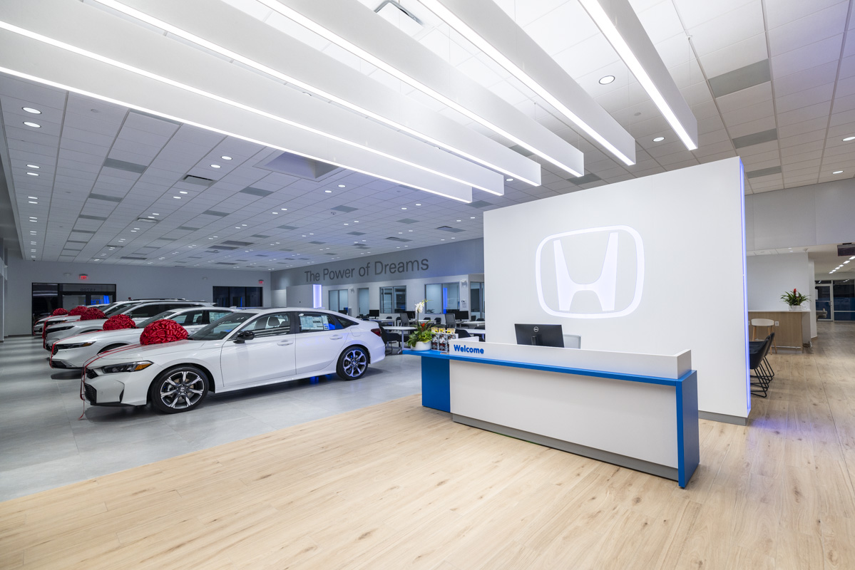 Rick Case Honda Interior showroom